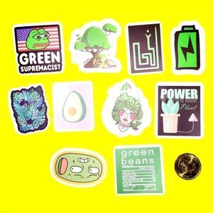 3/$20 Brand New 10x Waterproof Funny stickers